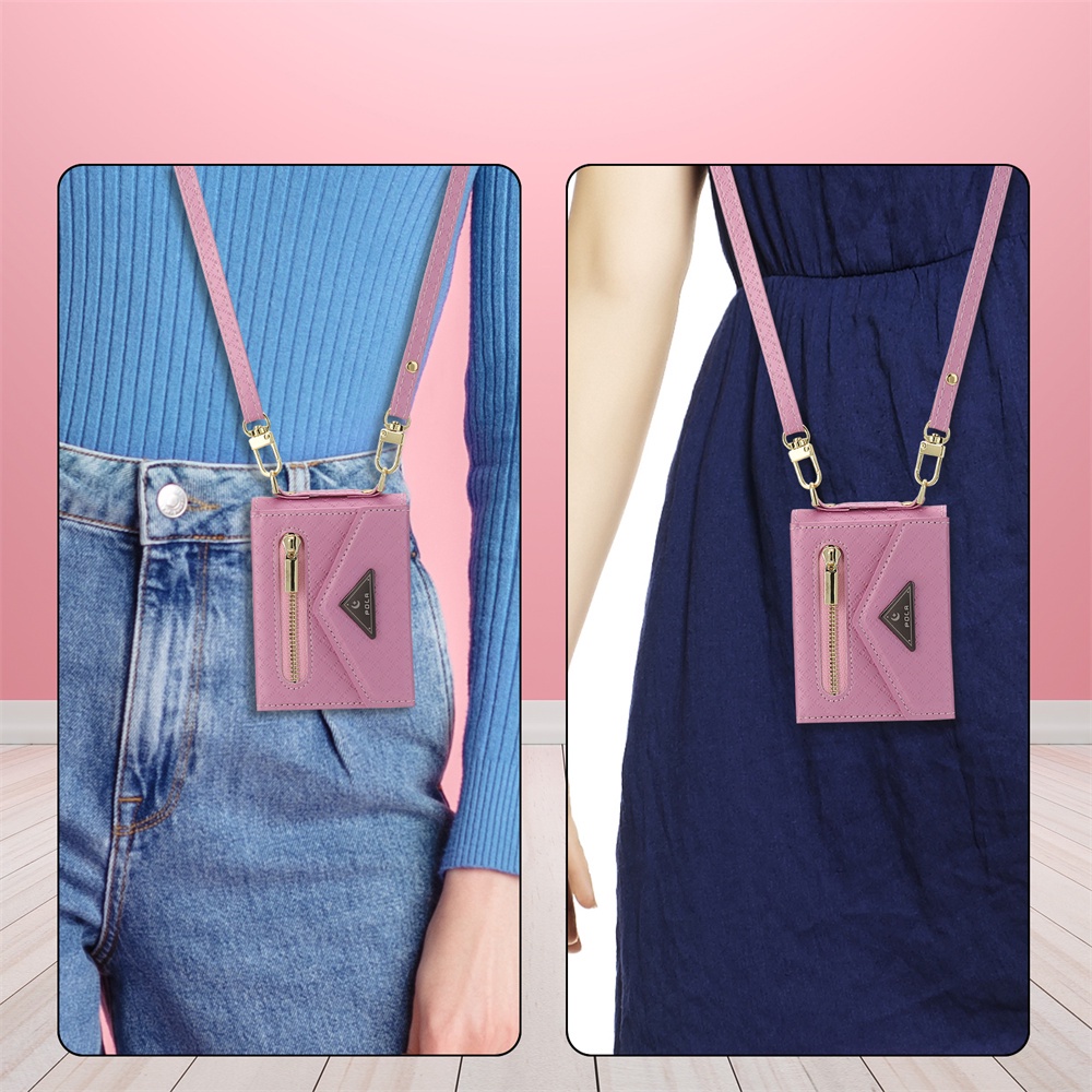 Ốp điện thoại HOCE da nắp gập có ngăn thẻ và dây đeo cho Samsung Galaxy Z Flip 4 Z Flip 5 5G Zzfip5 Flip4 Flip3