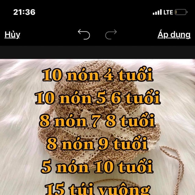 Mũ mẹ và bé