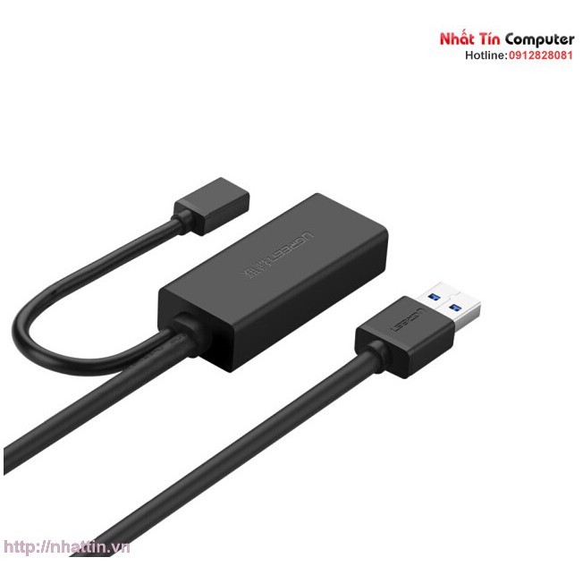 Cáp USB 3.0 nối dài 5m/10m hỗ trợ nguồn MicroUSB Ugreen