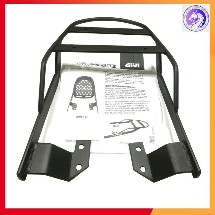 Baga Sau Chính Hãng Givi Gắn Đuôi Xe Nouvo LX135 -Bảo Hành 2 Năm