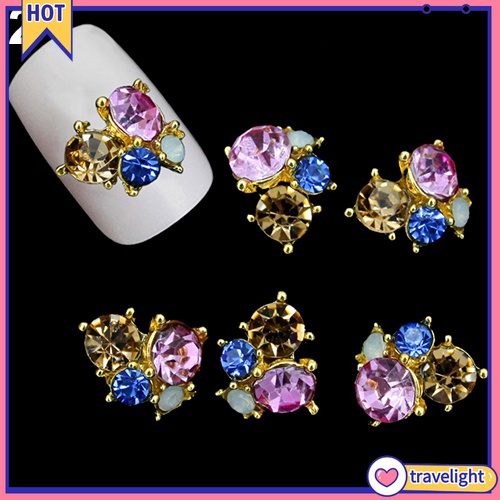 Bộ 10 Đá Đính Móng 3d