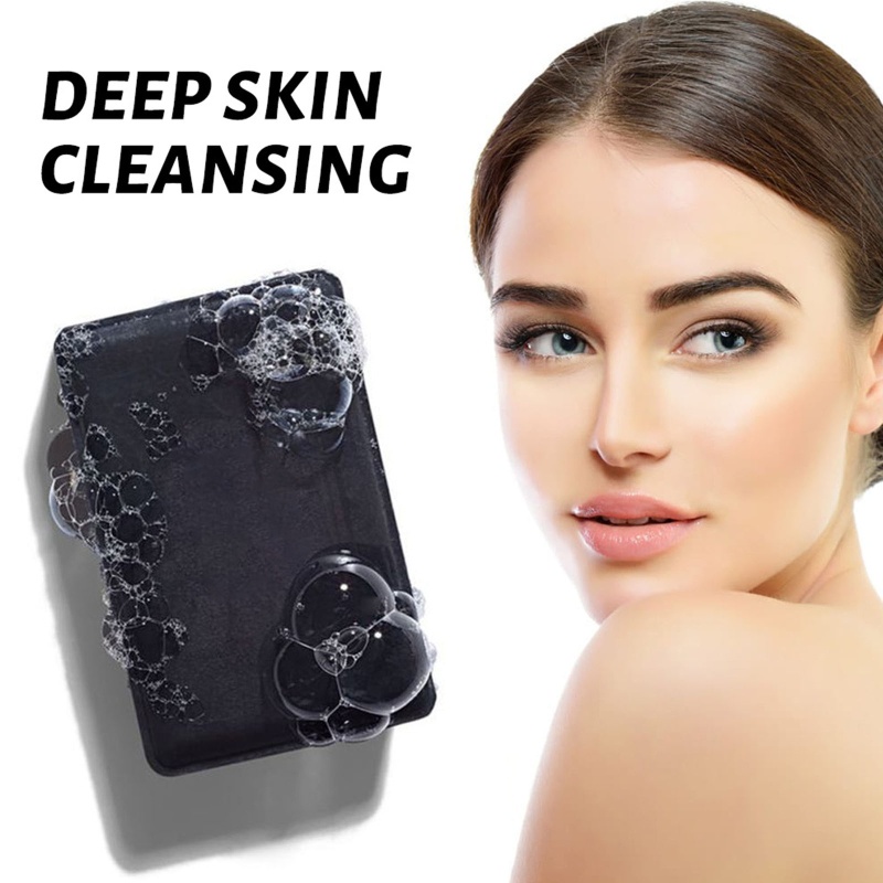 Xà Phòng Dưỡng Ẩm Thành Phần Hữu Cơ Tự Nhiên Màu Đen