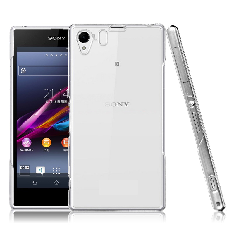 Ốp Lưng Cứng Trong Suốt Cho SONY Xperia ZR Z Z1 Z2 Z3 Z4 Z5 PREMIUM Compasct MINI