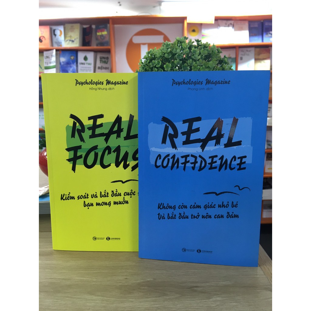 Combo Sách Real Confidence + Real Focus ( Bộ 2 cuốn)