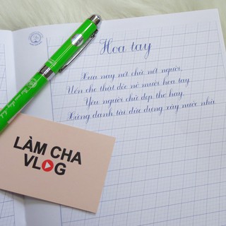Tập Nghiêng 4 Ô Li để Luyện Chữ Viết Nghiêng