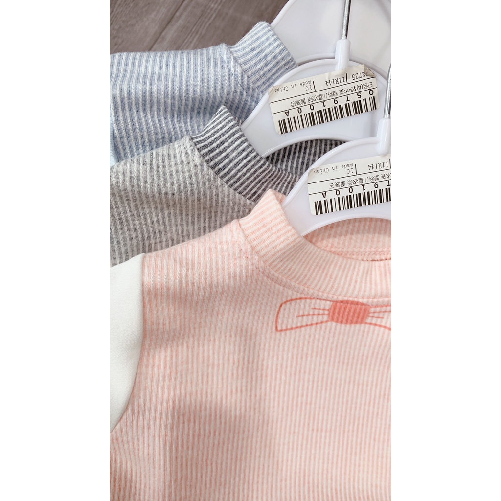 Bộ dài tay nỉ GoodMama mềm ấm cho bé