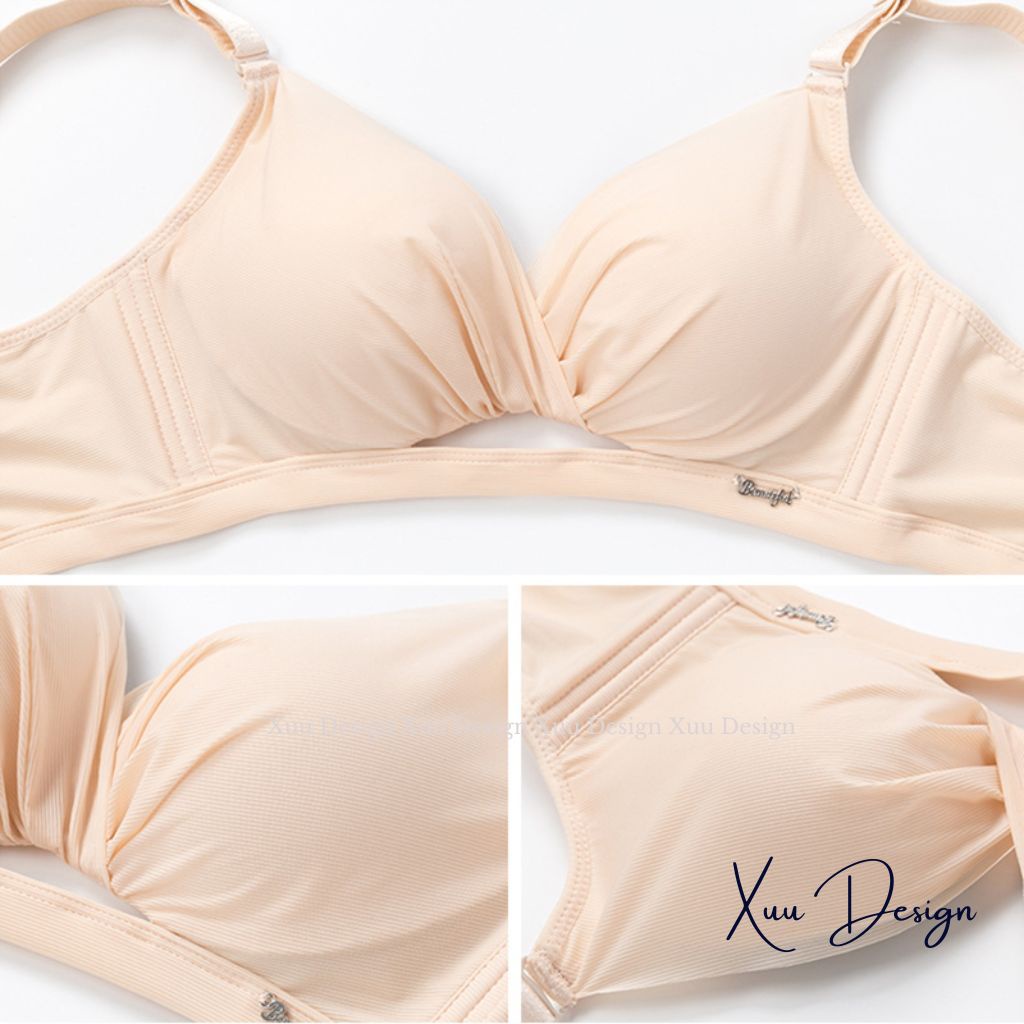 Áo lót nữ XUU kiểu xoắn ngực đệm dày mút mềm siêu nâng đẩy ngực - AV49