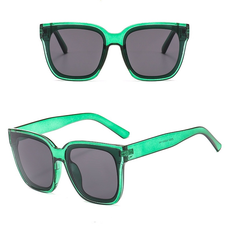 Phiên bản Hàn Quốc gọng lớn kính râm nữ bảo vệ tia cực tím kính râm nam kính vuông cổ điển UV400