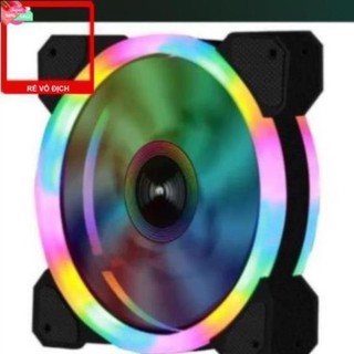FAN LED 2 MẶT DOUBLE CIRCLE V202