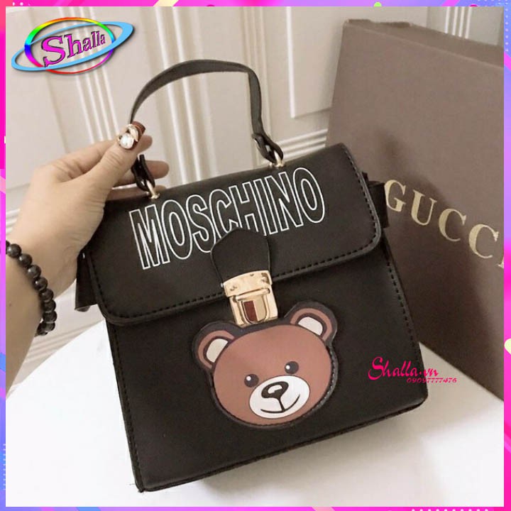 Túi đéo chéo nữ đầm dự tiệc Moschinol FE90 Shalla