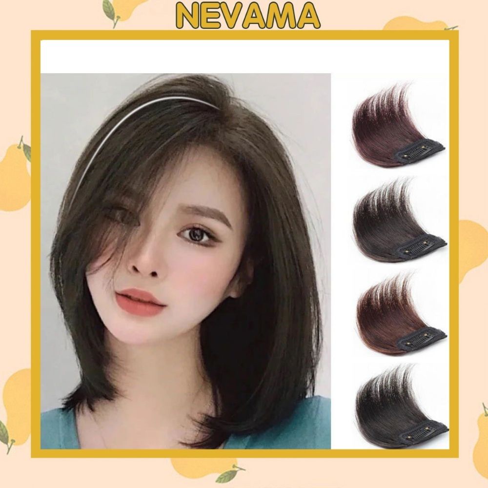 Tóc giả Nevama kẹp phồng và tăng độ dày tóc Hàn Quốc TG12 (1 bên)