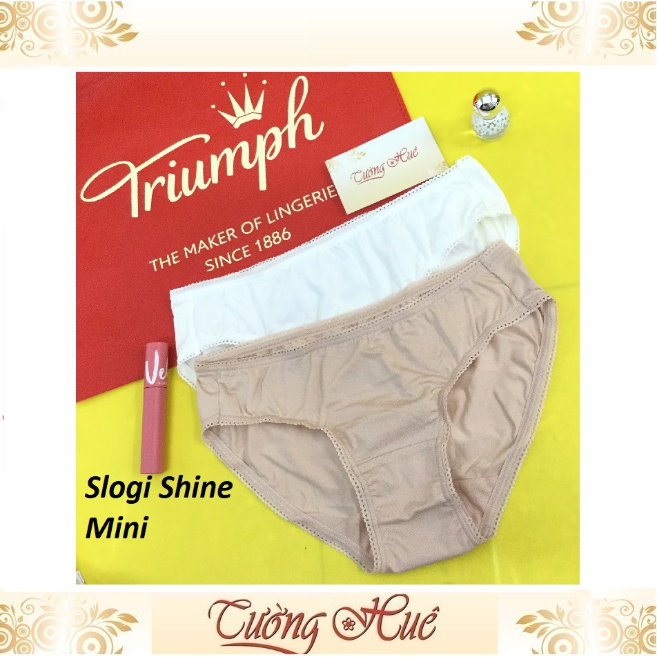 Quần lót nữ Triumph Sloggi Shine Mini trơn.