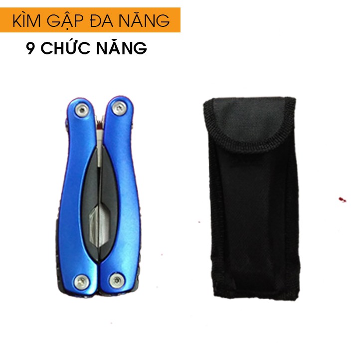 Kềm gập 9 dụng cụ đa năng tiện dụng