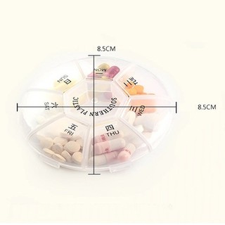 HCM - Hộp đựng thuốc tròn