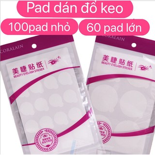 Pad giấy đổ keo, pad giấy dán đá đổ keo nối mi