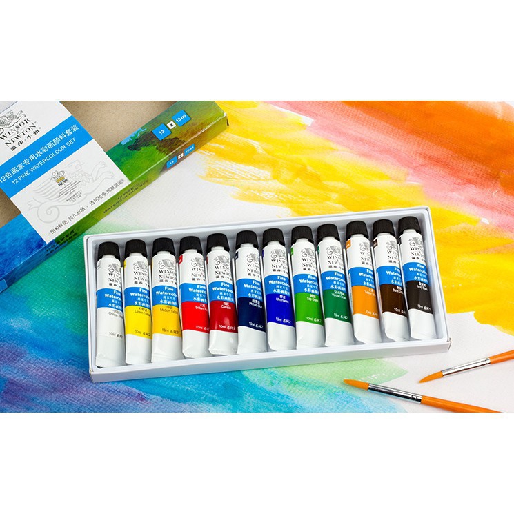 Winsor &amp; Newton Watercolor 12/18/24 WaterColour 12ml Set