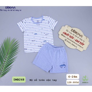 [Dokma] Bộ cổ tròn cộc tay DMB268