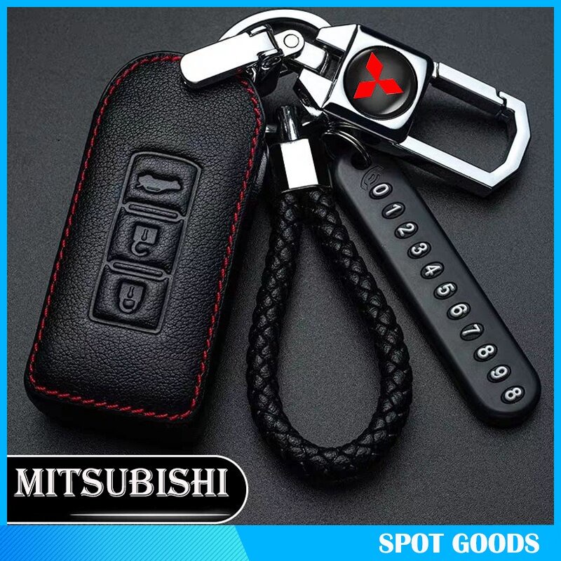 Bao Da Đựng Chìa Khóa Xe Hơi Mitsubishi
