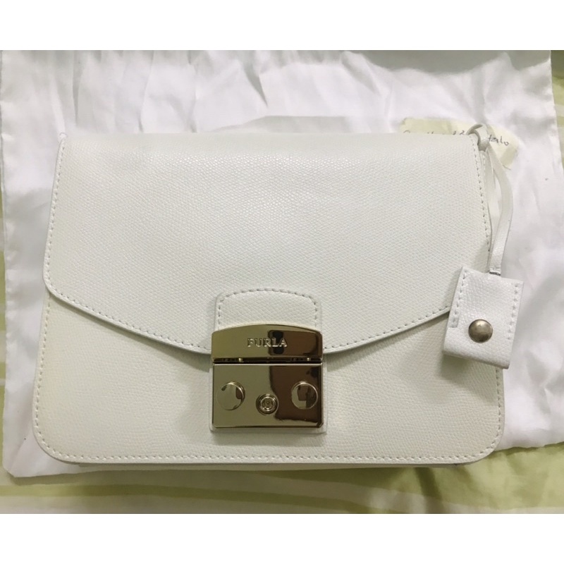 TÚI FURLA SHOULDER BẢN CỔ MÀU PELATO LIKENEW