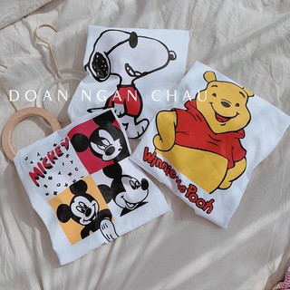 Bộ mặc nhà hoạt hình cute (3 hình ảnh thật)