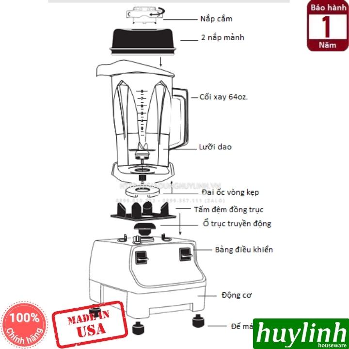 [Mã ELHAMS5 giảm 6% đơn 300K] Máy xay sinh tố công nghiệp Vitamix Drink Machine Advance - 220V