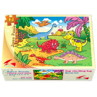 Xếp hình Công viên khủng long 63-121 - 63 mảnh