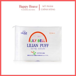 Bông Tẩy Trang Lily Bell 222 Miếng
