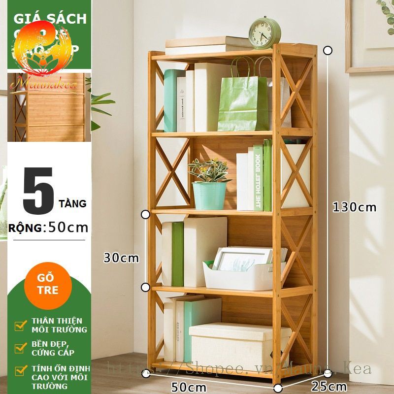 Giá Sách Gỗ Trang Trí Thông Minh, Nội Thất Décor