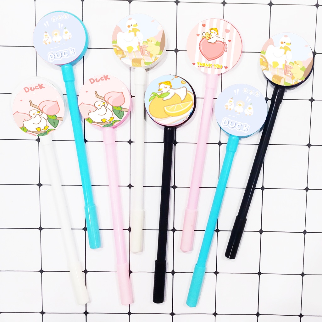 bút tròn vịt nomo duck dake duck BTI46 Bút lúc lắc cute dễ thương hoạt hình