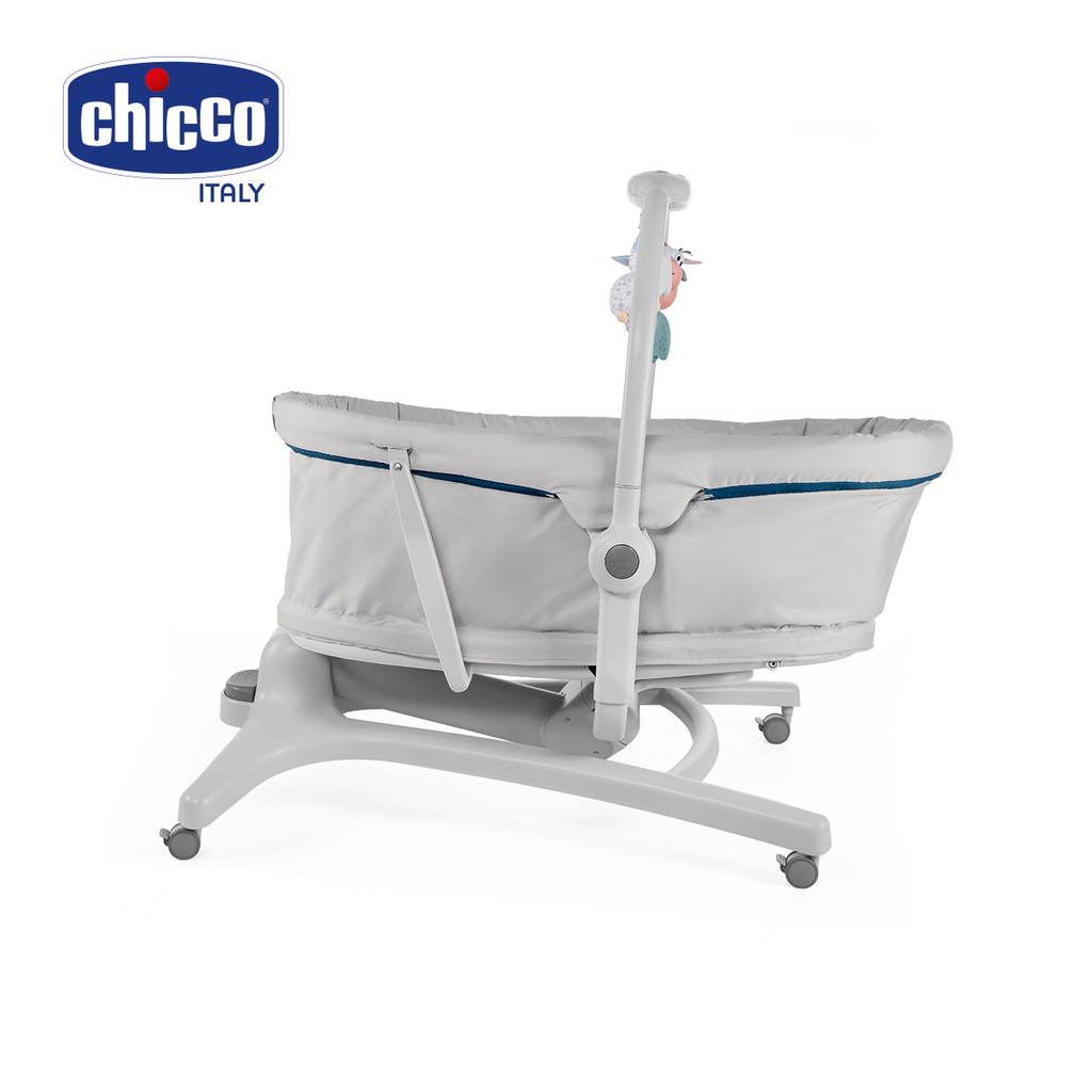 Ghế nôi di động Chicco Baby Hug 4 in 1 silver