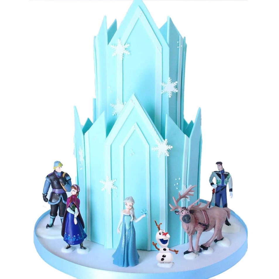 Set 5/6 mô hình nhân vật hoạt hình Disney Frozen 2