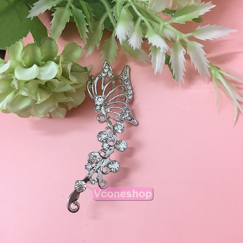Kẹp tai bướm thần kỳ trang sức phụ kiện nam nữ khuyên tai phong cách Hàn Quốc bông tai Unisex titan không gỉ