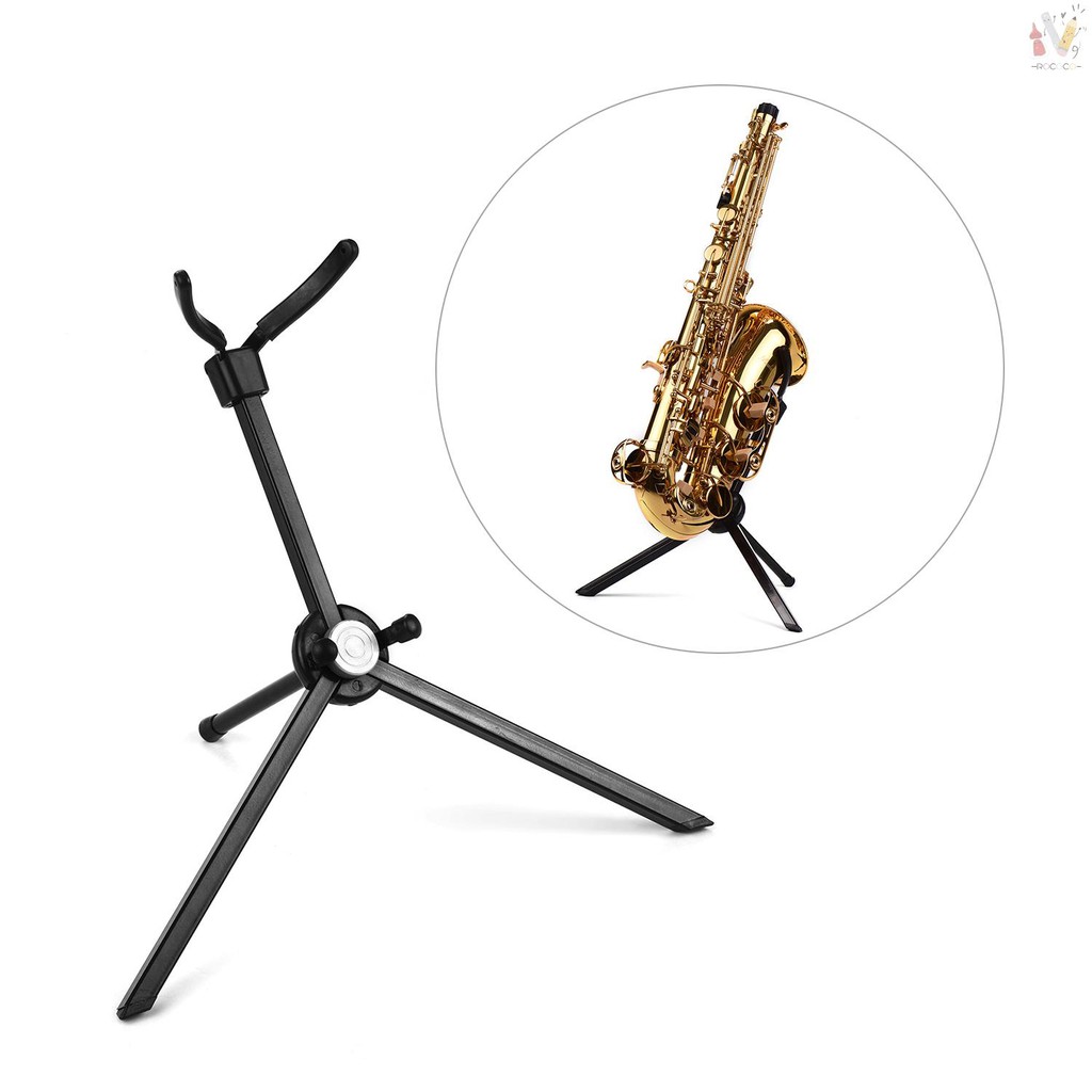 Giá Đỡ Kèn Saxophone Bằng Thép Không Gỉ Có Thể Gấp Gọn Tiện Lợi Kèm Túi Đựng