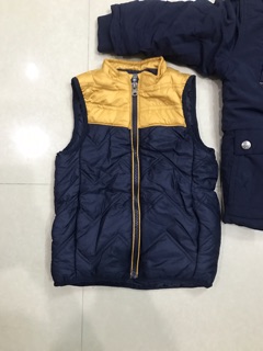 Áo lông cừu + gile set 2 cho bé trai