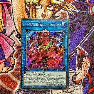 Thẻ bài Yugioh chính hãng | Unchained Soul of Anguish | CHIM Secret rare.