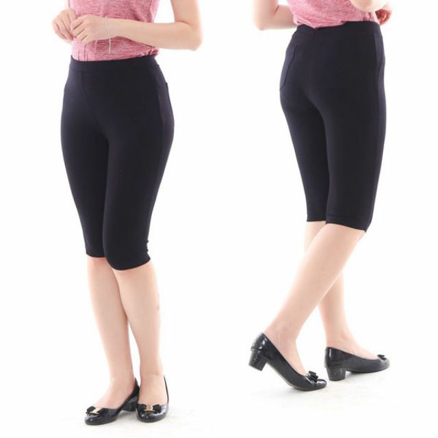 Quần legging ngố túi