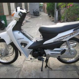 Bộ tem dán xe wave alpha đời 2014 màu trắng