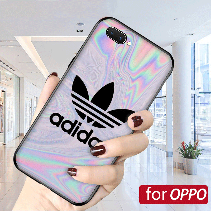 Ốp Điện Thoại Mềm Hình Adidas Cho Oppo A3S A5 A7 2018 A37 Neo 9 A39 A57 A5S F1S A77 F3 A83 A1 F5 A73 F7 F9 Pro A7X