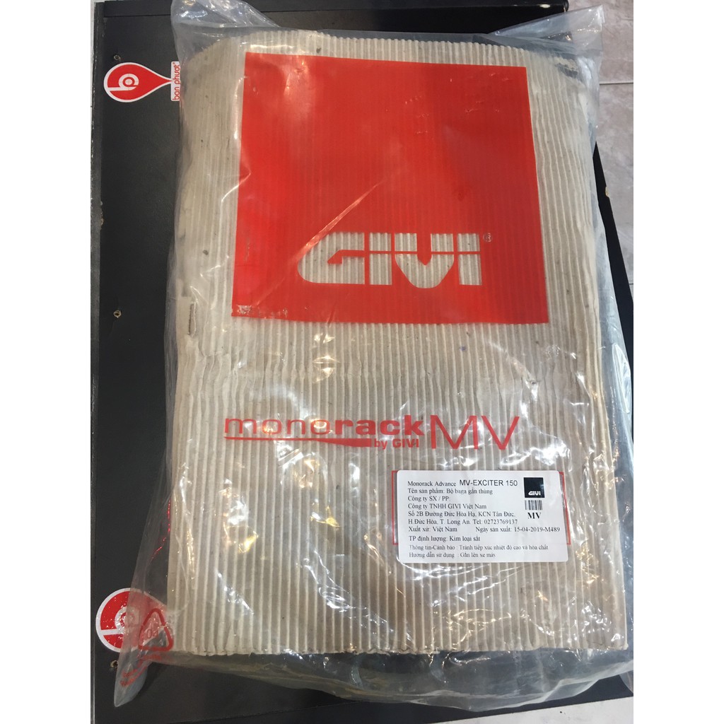 Cảng Givi MV Exciter 150