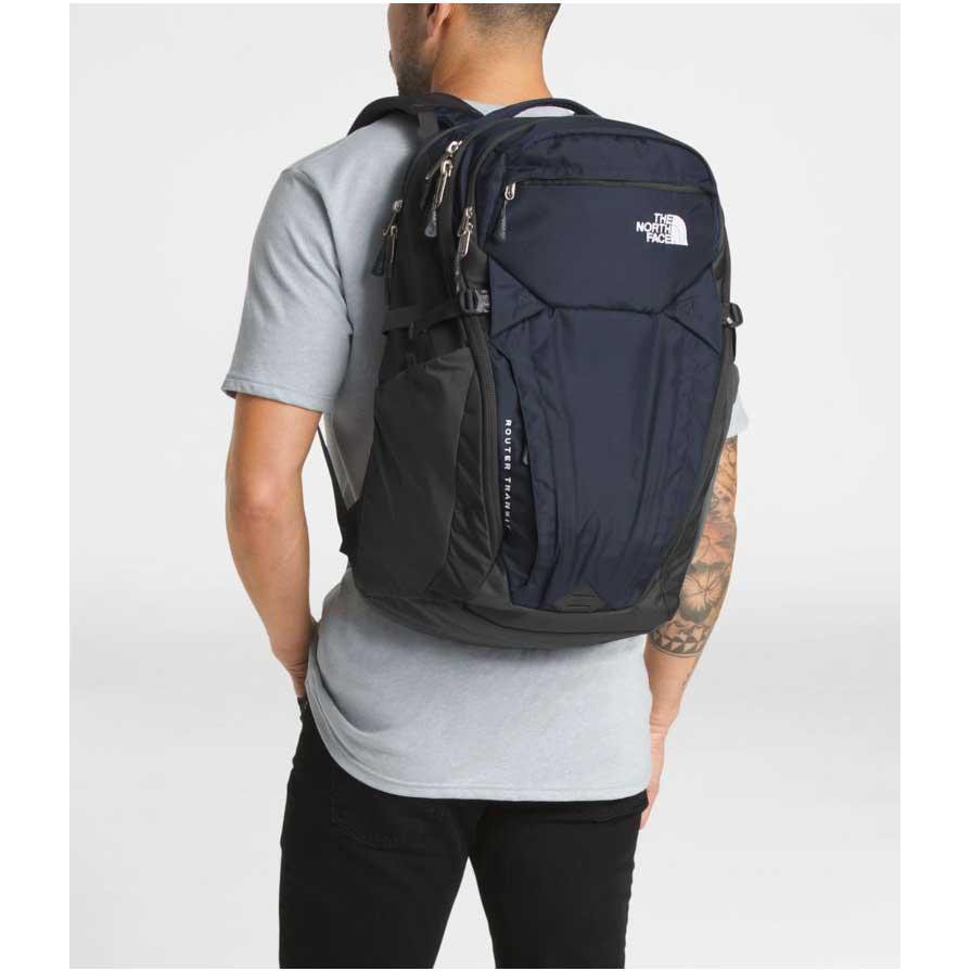 túi xách da[SALE SẬP SÀN] [Tặng Kèm Vớ] Balo Laptop Cao Cấp The North Face Router Transit 2018 - Blue Kích thước: