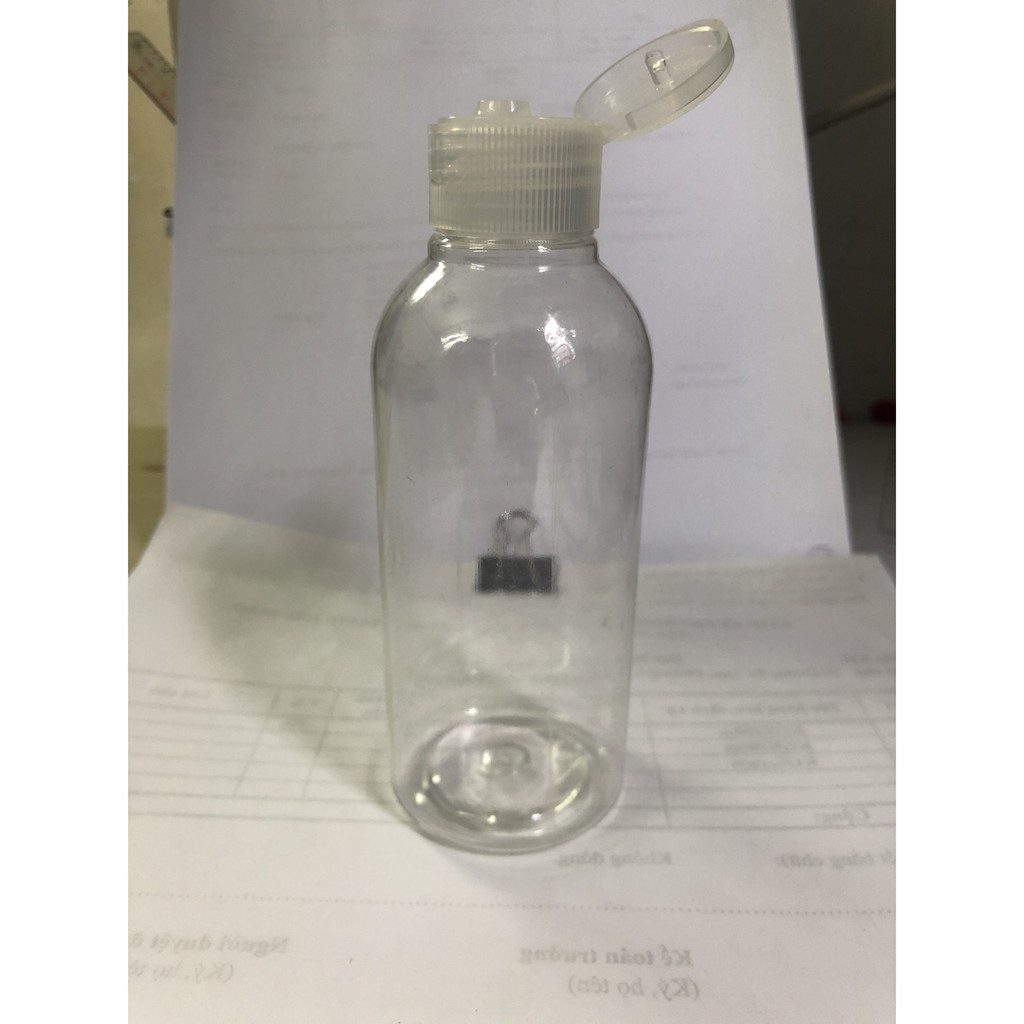 50 chai nhựa nắp mở chiếc` mỹ phẩm 150ml dán tròn | BigBuy360 - bigbuy360.vn