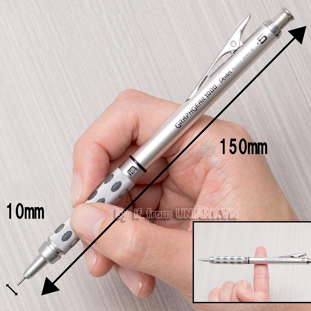 Bút Chì Kim Pentel Graphgear 500 và 1000