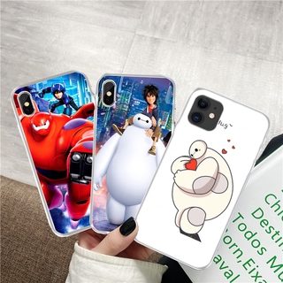 Ốp Điện Thoại Mềm Trong Suốt Hình Big Hero 6 Cho iPhone 5 5S SE 2020 6 6S 7 8 Plus X 14WS