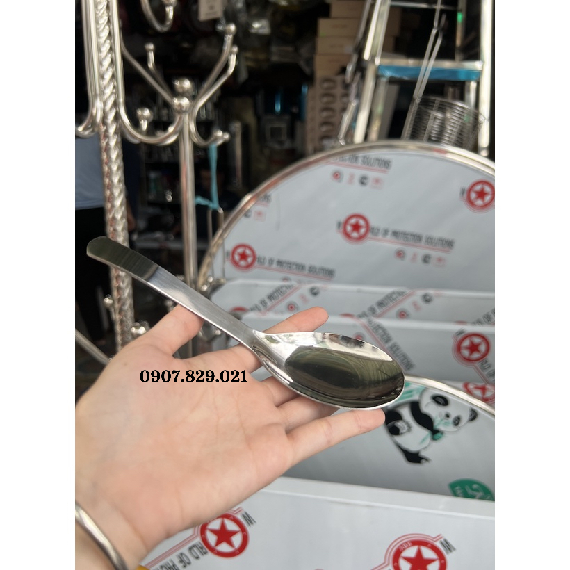 Muỗng Canh INOX Cán Gãy