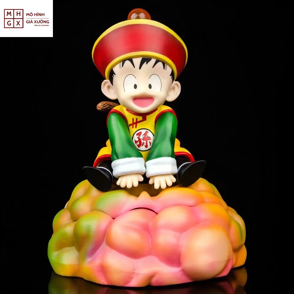 Mô hình Son Gohan Dragon Ball - Cao 17cm  - Cưỡi Mây Trong 7 Viên Ngọc Rồng - Figure Dragonball