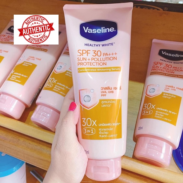 [10X] Dưỡng Thể Trắng Da Vaseline Healthy White Perfect Serum 10X Hàng Thái Lan