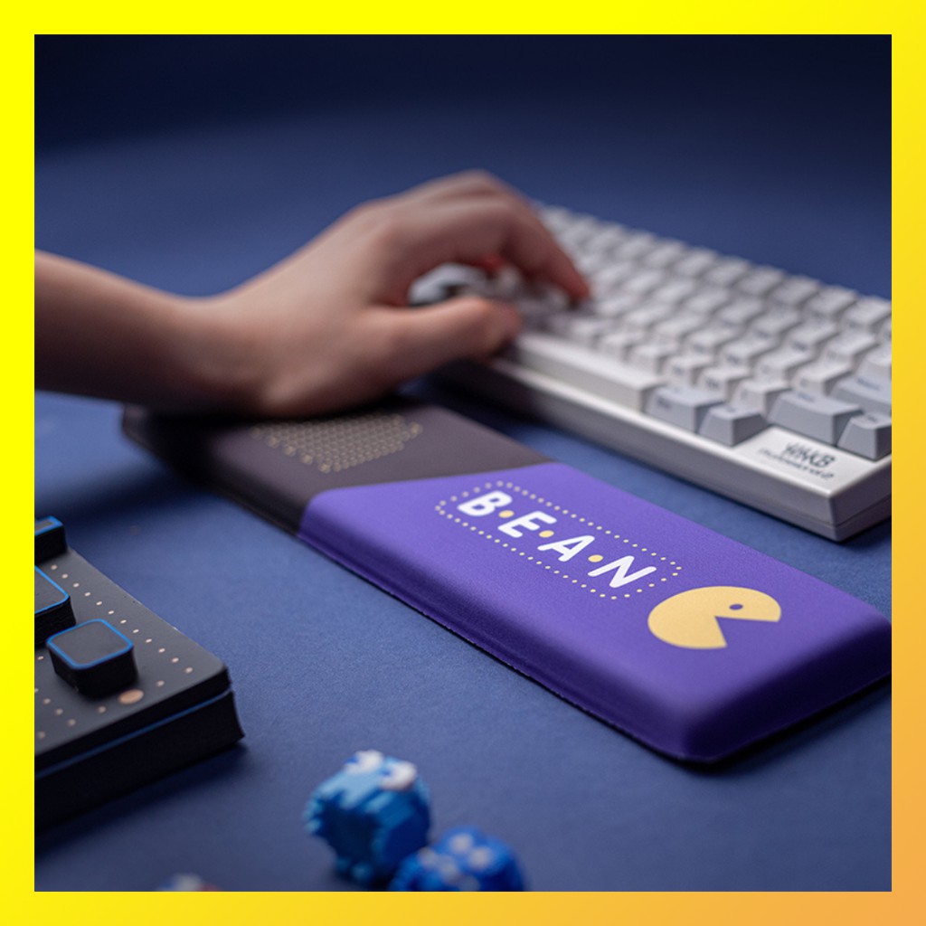 🌟MẪU MỚI🌟 Đệm kê tay gõ bàn phím hình BEAN 108 phím và 65-87, miếng đệm cổ tay gõ bàn phím chống mỏi | BigBuy360 - bigbuy360.vn