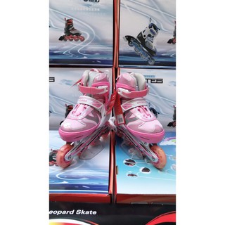 Giày patin inline skates african leopard bánh phát sáng siêu đẹp siêu rẻ xịn : .