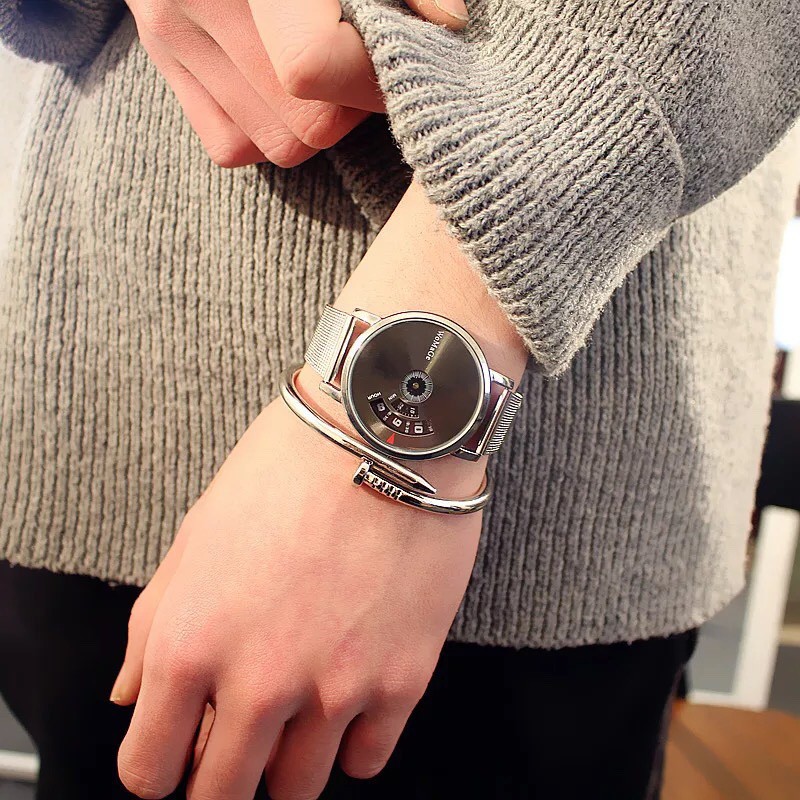 Đồng Hồ Cặp Nam Nữ Dây Nhuyễn WoMaGe Thời Trang