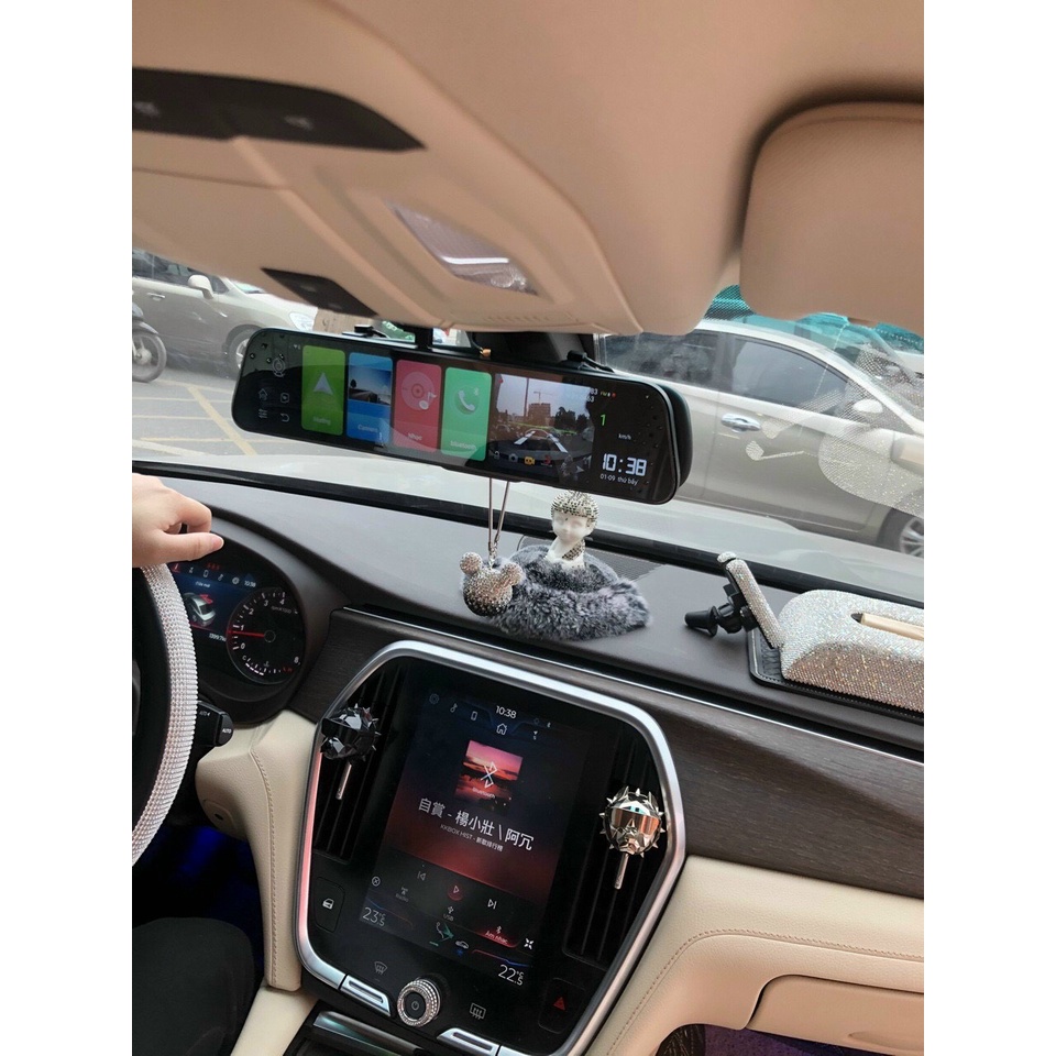 Cam hành trình gương D10 android xetabon | BigBuy360 - bigbuy360.vn
